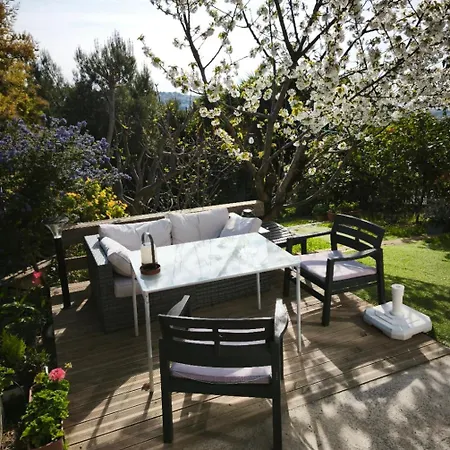 Rez De Avec Beau Jardin Et Belle Vue Prázdninový dům